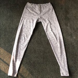 XS Grey out from under leggings